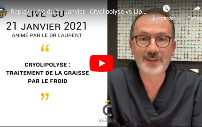 Cryolipolyse ou liposuccion ? Clinique Clémenceau à Lille